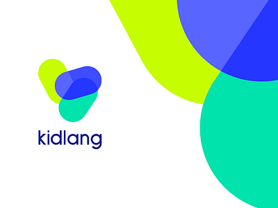 kidlang logotype branding design dribbble graphic design illustration logo logodesign logotype