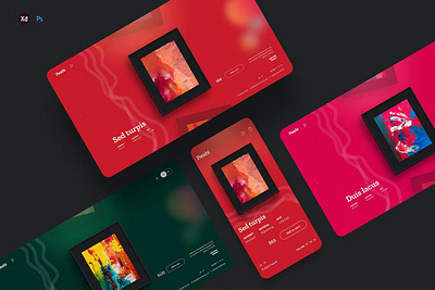 Panchi - Paintings Store Landing Page app home page home screen homepage interface ios landing landing page landingpage mobile page site ui uidesign uiux ux web web page webdesign website