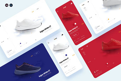 Sojac - Shoes Store Ecommerce Template app home page home screen homepage interface ios landing landing page landingpage mobile page site ui uidesign uiux ux web web page webdesign website