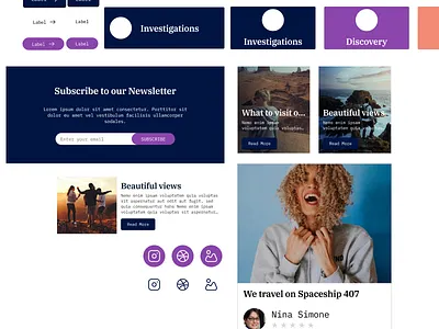 IPTS Design System project design figma graphic design ui