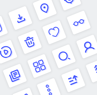 Day 55 of Daily UI - Icon Set