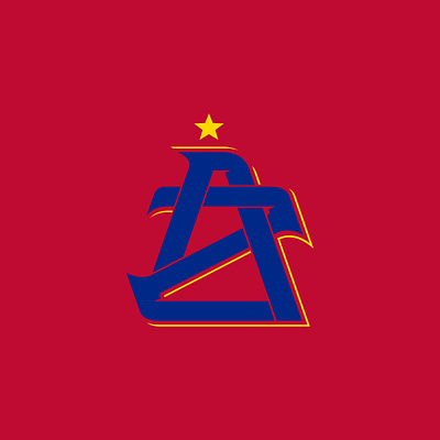 Arizona Stars az az logo brand branding design esport esports gaming graphic design illustration initial logo monogram stars
