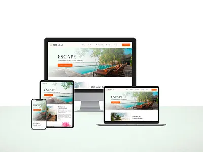Pimalai Brand Identity & Home Page branding logo product ui ux