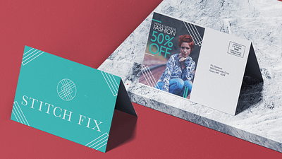 Stitch Fix - Direct Mailer adobe indesign design graphic design layout design typography