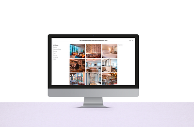 Enhanced Hotel Image Gallery design product ui ux
