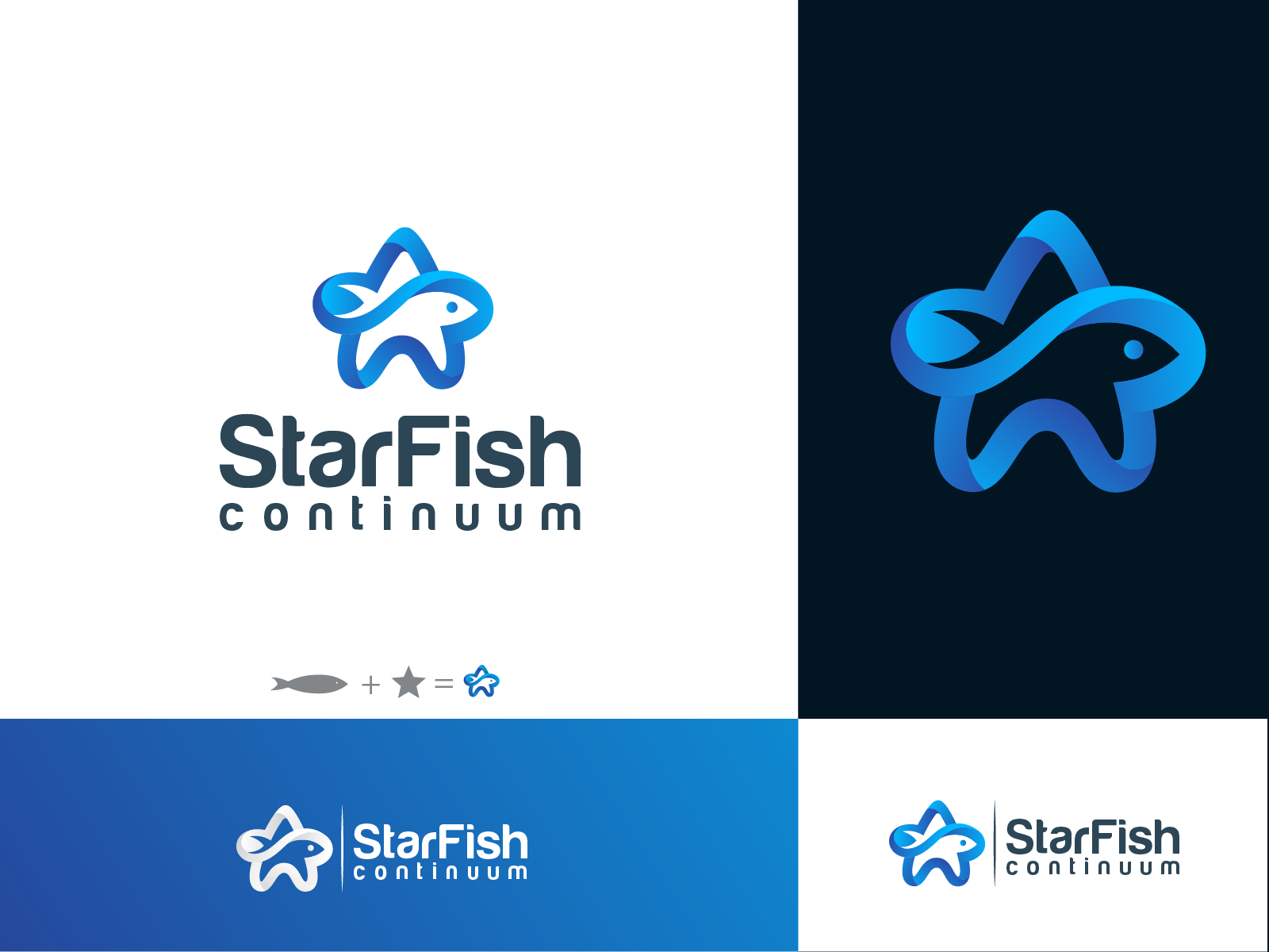 Starfish Logo Design by Creative_World9 on Dribbble