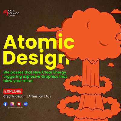 Atomic Design The Art of Maximalism 3d animation branding design graphic design logo motion graphics virtual reality