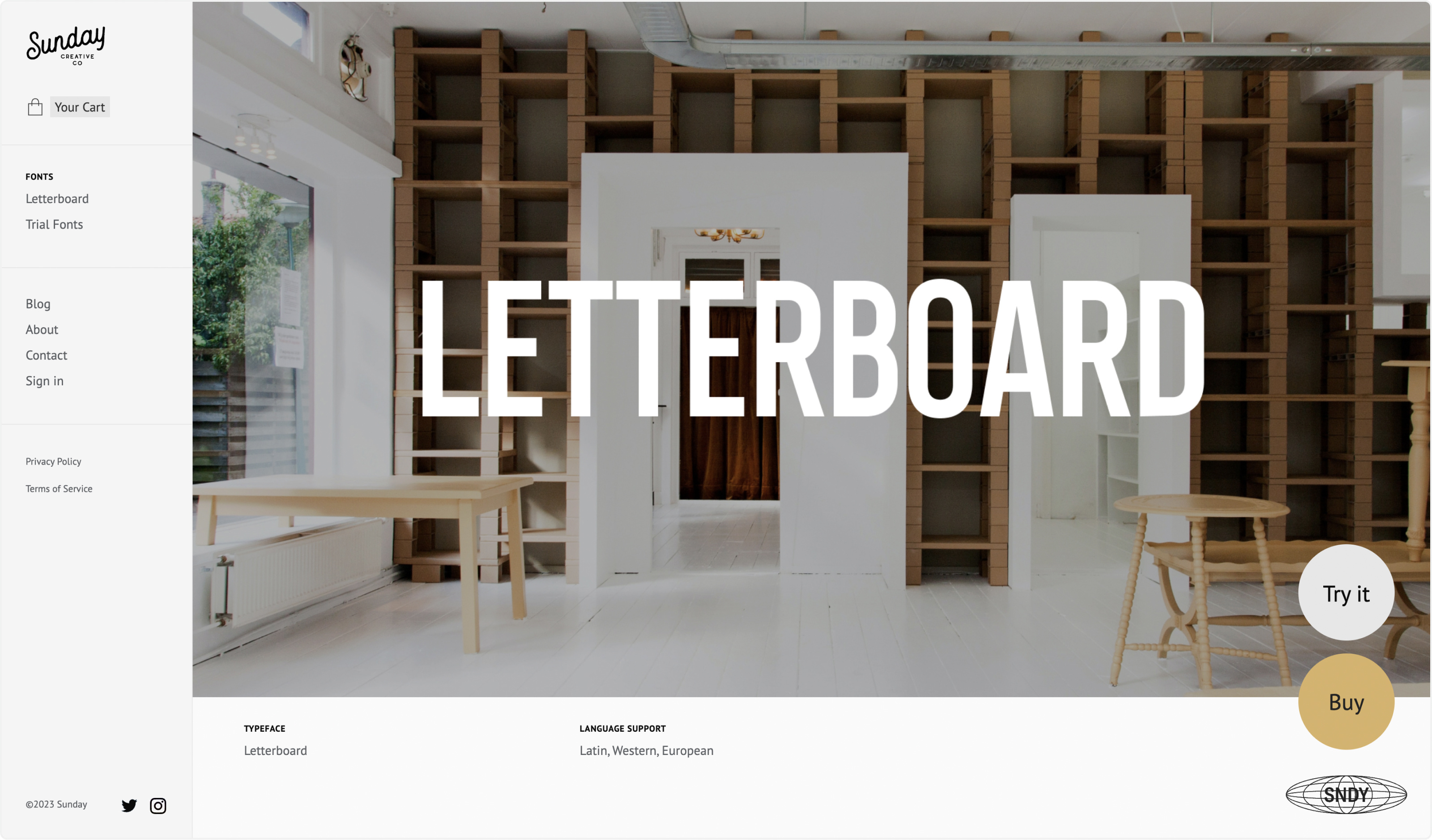 Sunday Creative Co. Website brand identity branding branding studio design studio graphic design web design webflow