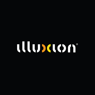 illuxion branding logo logotype wordmark