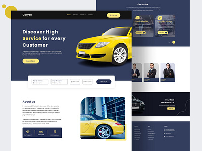 Car booking landing page design amazing booking car car booking color creative design figma luxury new privatecar privatetaxi rentalcar sales taxi template tour travel ui ux website