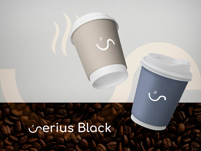 Serius Black branding design flat graphic design graphicdesign illustration logo minimal ui vector