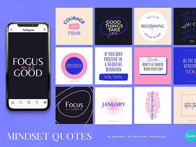 Instagram Quote Templates branding instagram instagram banner instagram post instagram post template instagram posts instagram posts template instagram stories instagram stories template instagram story instagram story template instagram template instagram templates social media social media banner social media pack social media templates socialmedia stories ui