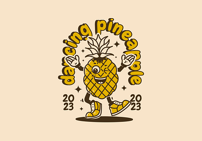 Dancing pineapple adipra std icon