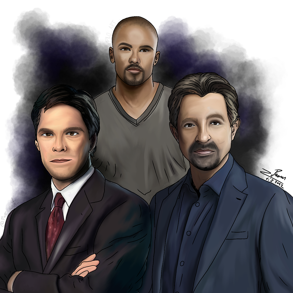 Criminal Minds Fan Art By Paola Zepeda On Dribbble 9353