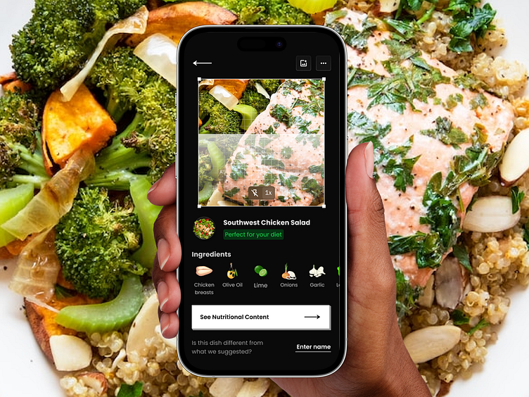 Food scanner App Interface Design by Deep Chatterjee on Dribbble