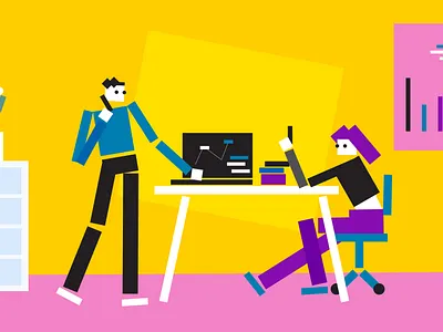 Digital space animation branding ch design doodle art graphic design illustration ui