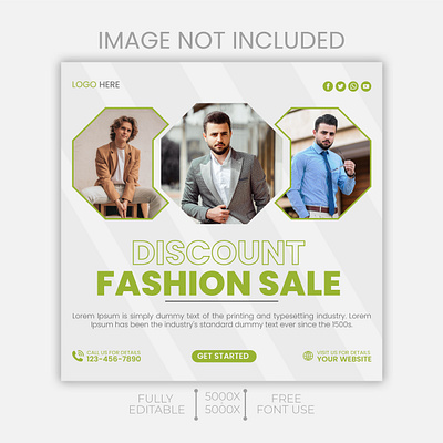 Fashion banner | Social media design | Ads | Banner agrafixer design discount eid sale fashion sale graphic design instagram post social media post ui
