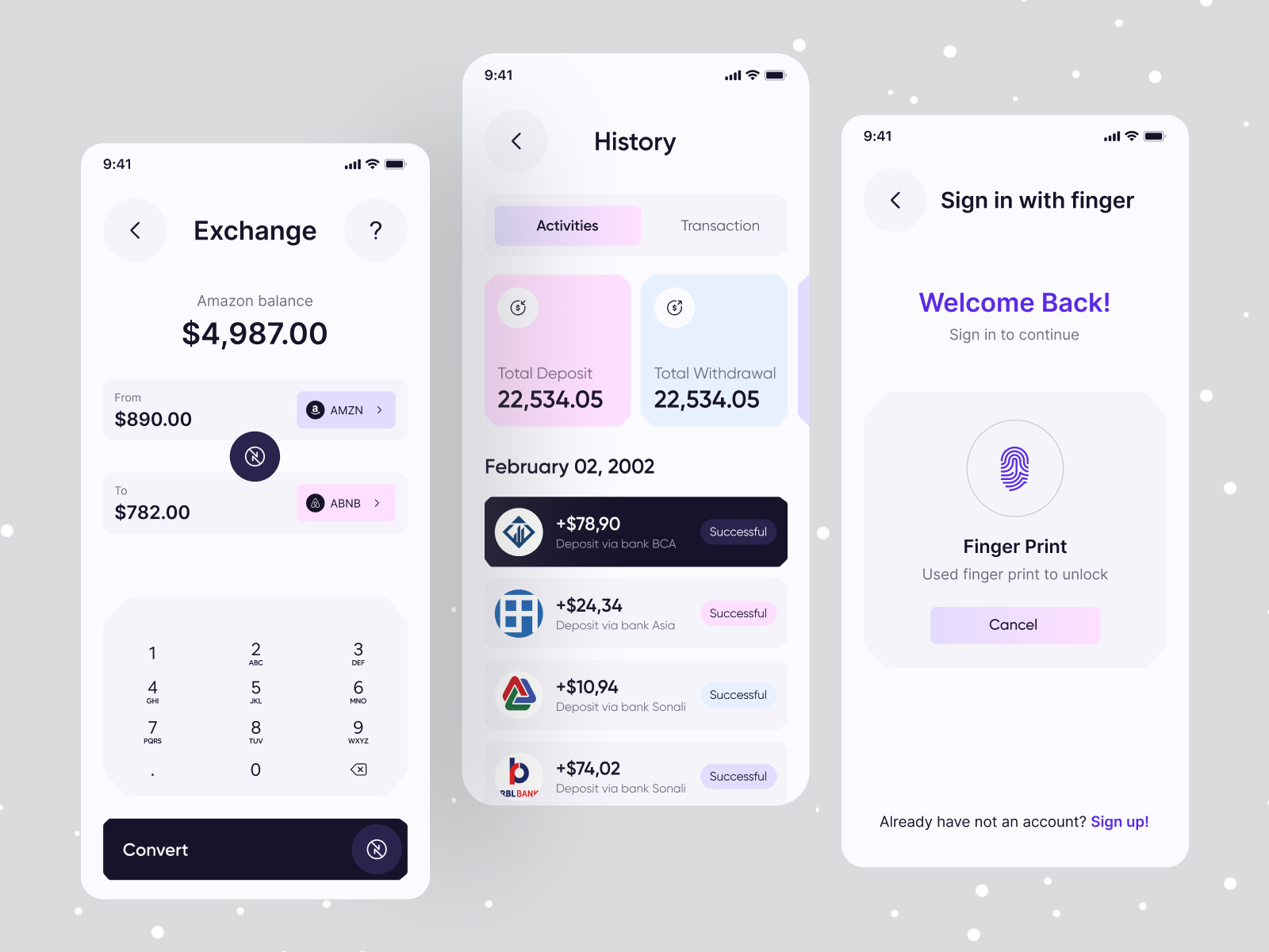 Investment App UI by Ofspace UX/UI on Dribbble