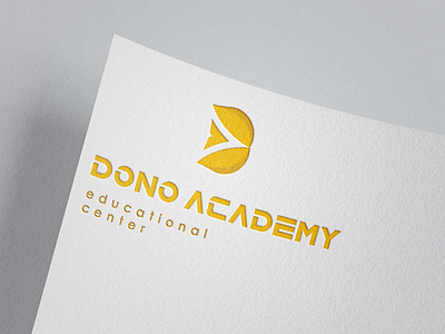 Logo for Dono Academy branding graphic design logo