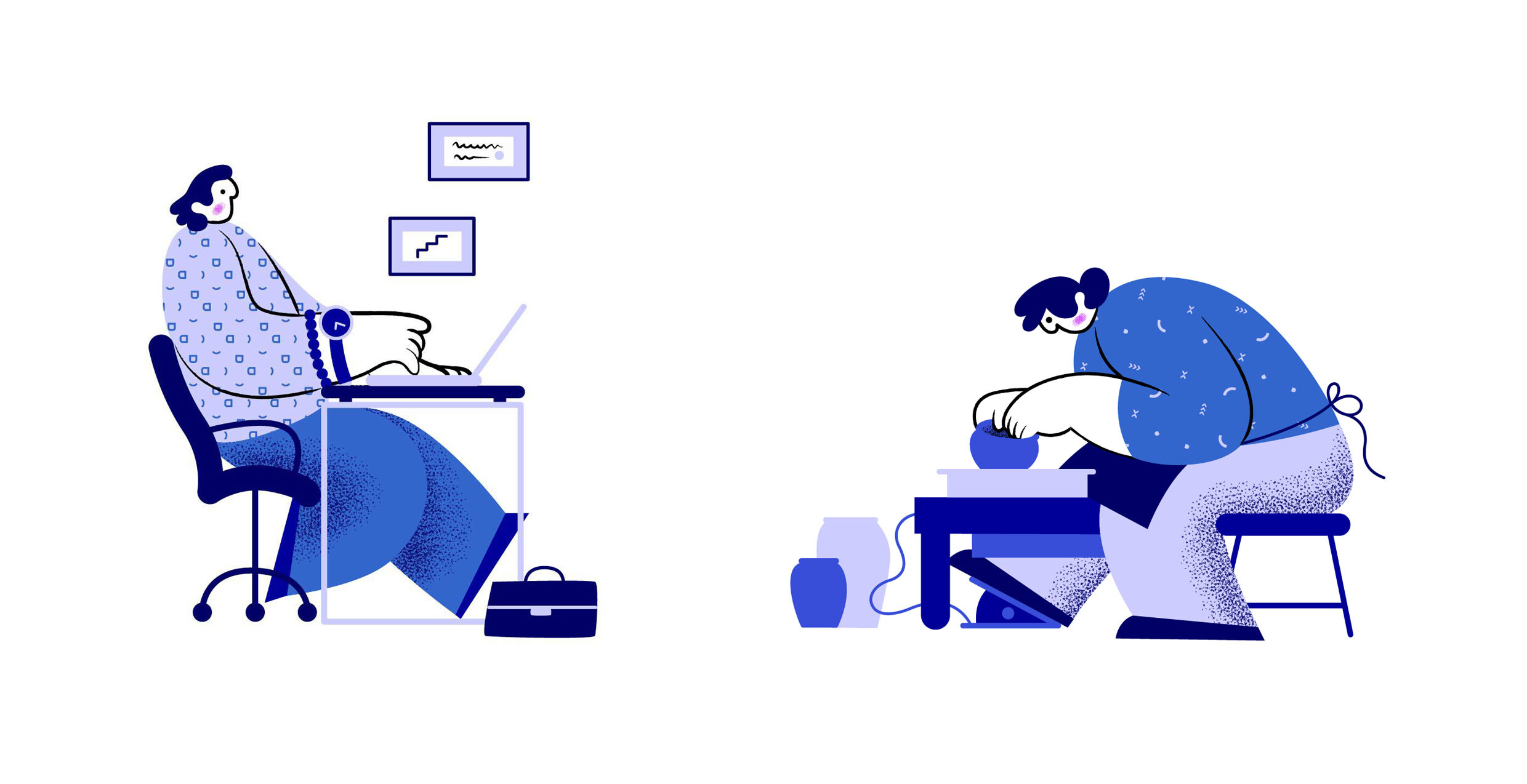 Digikala Seller Panel adobe illustrator characterdesign characters design illustration illustration art illustrator vector