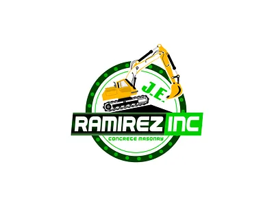 J.e Ramirez inc Concrete logo 3d logo branding concrete concrete logo design icon illustration inc j.e j.e ramirez j.e ramirez inc j.e ramirez inc concrete j.e ramirez inc concrete logo logo logodesign minimalist logo ramirez ui vector