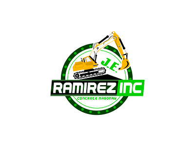 J.e Ramirez inc Concrete logo 3d logo branding concrete concrete logo design icon illustration inc j.e j.e ramirez j.e ramirez inc j.e ramirez inc concrete j.e ramirez inc concrete logo logo logodesign minimalist logo ramirez ui vector