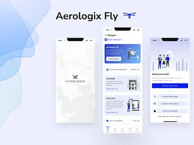 Drone Solution (Aerologix) branding design designer illustration looking for job ui ui design ux design uxdesign