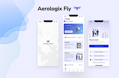 Drone Solution (Aerologix) branding design designer illustration looking for job ui ui design ux design uxdesign