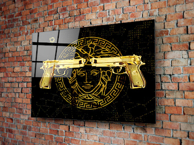Golden Guns x Versace