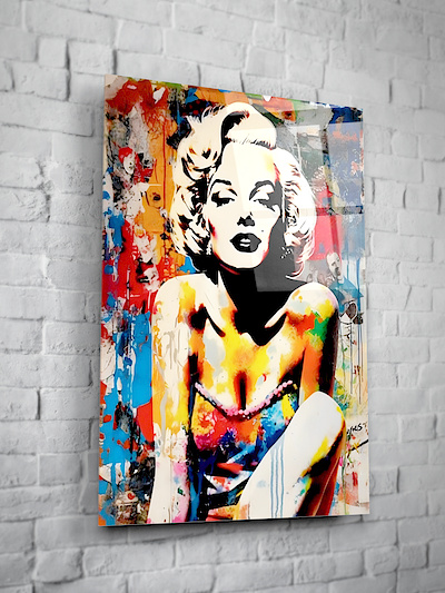 popart/surrealism Marylin Monroe #2