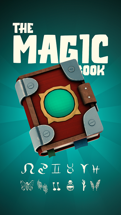 The Magic Book 3d animation design game game art graphic design ill illustration motion graphics