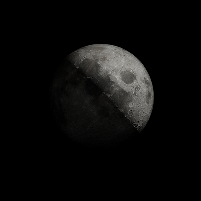 3d Moon in blender 3d blender moon