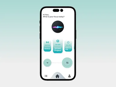 ReThink: Assistant app design illustration ui