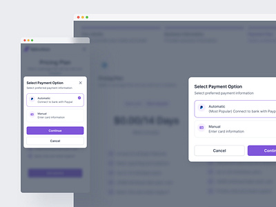 Select Payment Option UI exploration branding design illustration logo ui ui ux ui ux design uidesign ux uxdesign