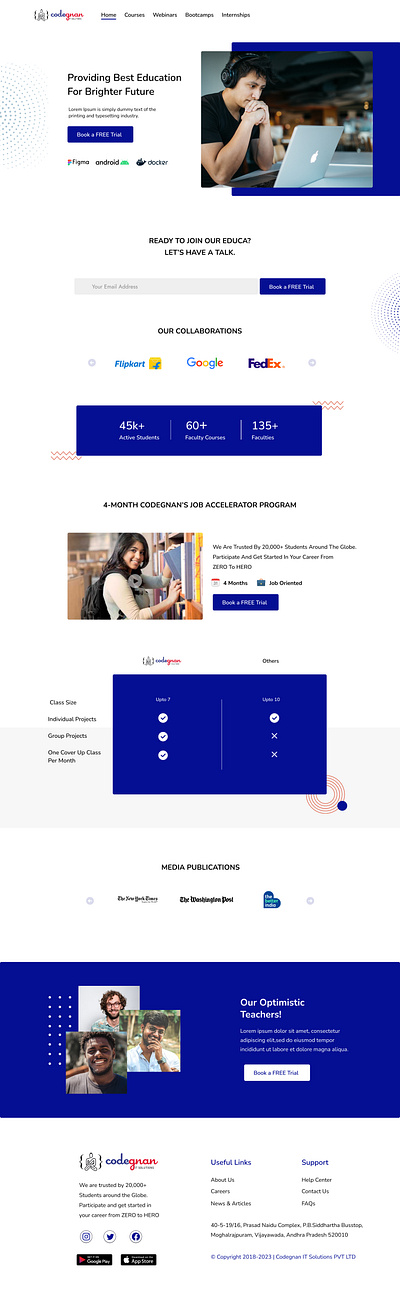 Codegnan - IT Solutions branding design ui ux website