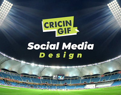 Cricingif Social Media 3d animation app brand brand identity branding design digitalart digitalmarketing graphic design graphics identity illustration illustrator logo motion graphics photoshop print media social media ui