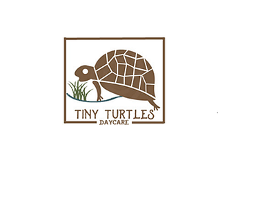 Tiny turtles daycare logo design design graphic design logo