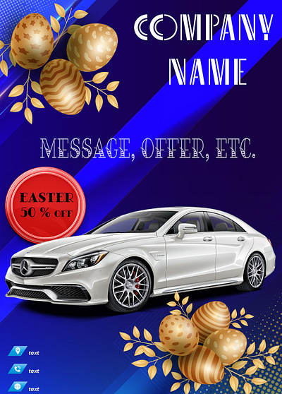 easter banner app banner branding car cars design easter graphic design illustration logo typography ui ux vector