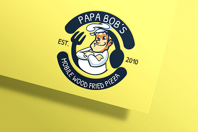 Papa Bob branding design graphic design illustration logo logo d mascot logo typography vector