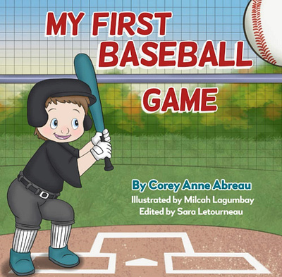 My First Baseball Game baseball book kids kids book