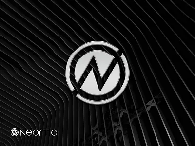 Neortic design letter logo letter n lettermark logo n typo typogaphy wordmark