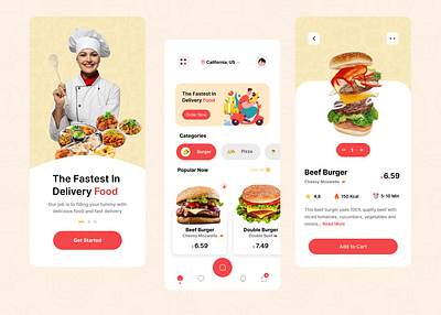 Food App ui