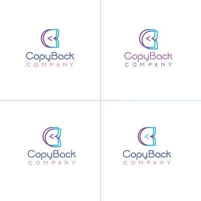 CopyBack Company. Logo& Branding branding design graphic design illustration logo vector