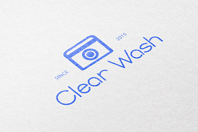 ClearWash. Logo& Branding branding design graphic design illustration logo vector