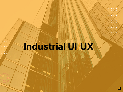 Industrial UI/UX branding design graphic design illustration logo ui ux vector website