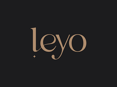 Leyo Fashion Logo adobe illustrator brand brand design brand identity branding design elegant fashion graphic design logo logodesign luxurybranding typography vector visual identity wordmark