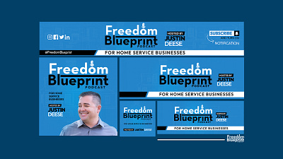 Freedom Blueprint Podcast - #ColorfullGraphics banner colorfullgraphics podcast podcast 2023 podcast cover podcast editing podcast guide podcast logo podcast work tanveerazizg
