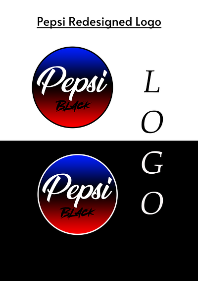 Pepsi Logo branding design graphic design logo logodesign