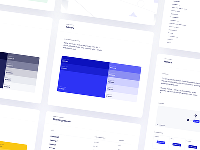 Limit - Insurance Platform - Design system buttons clean colors dashboard design design system styleguide ui user interface ux