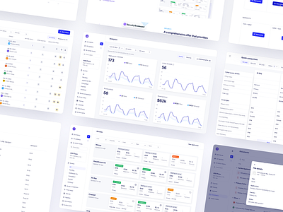 Limit - Insurance Platform - Overview analytics clean dashboard design design system insurance insurtech modals quote overview quotes ui user interface ux